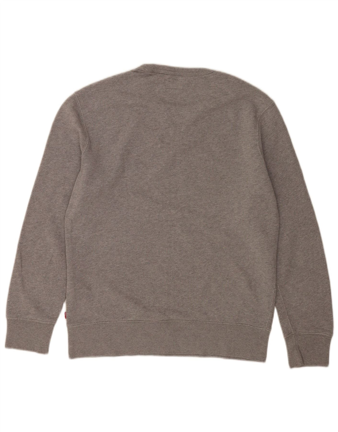 Felpa grafica da uomo Levi's, piccola, in cotone grigio