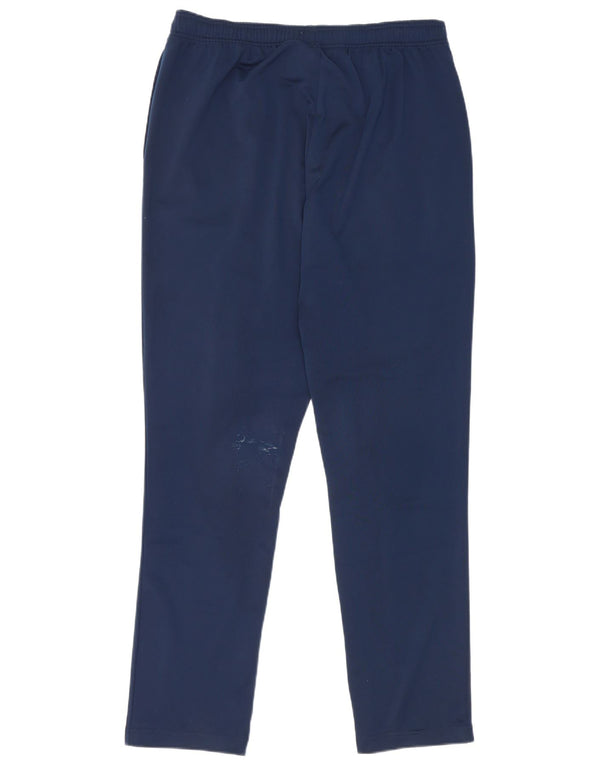 Pantaloni da tuta da uomo Adidas UK 44/46 Large Blu Navy Poliestere