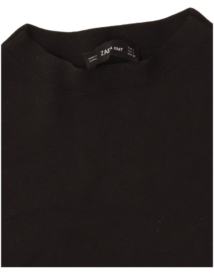 Canotta Zara da donna UK 8 piccola nera
