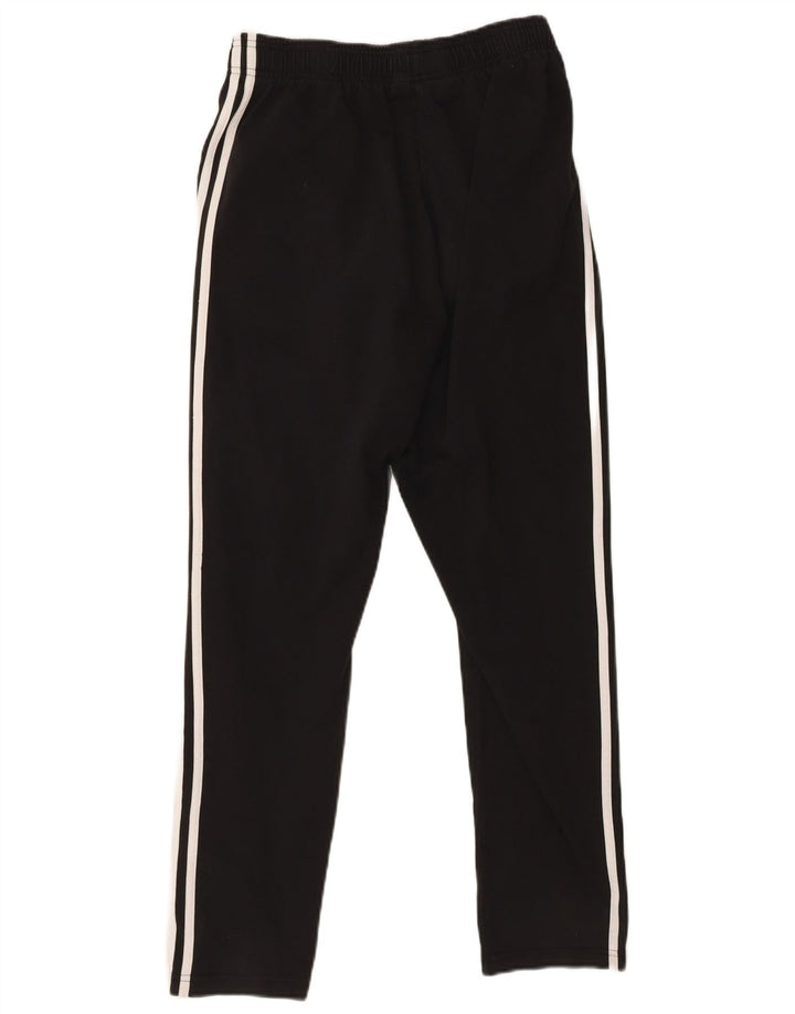 ADIDAS Mens Tracksuit Trousers Medium  Black Cotton