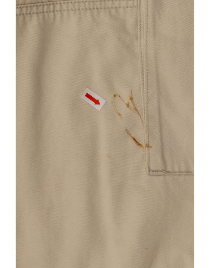 C&A Mens Cargo Shorts IT 54 2XL W36  Off White Cotton Vintage C&A and Second-Hand C&A from Messina Hembry 