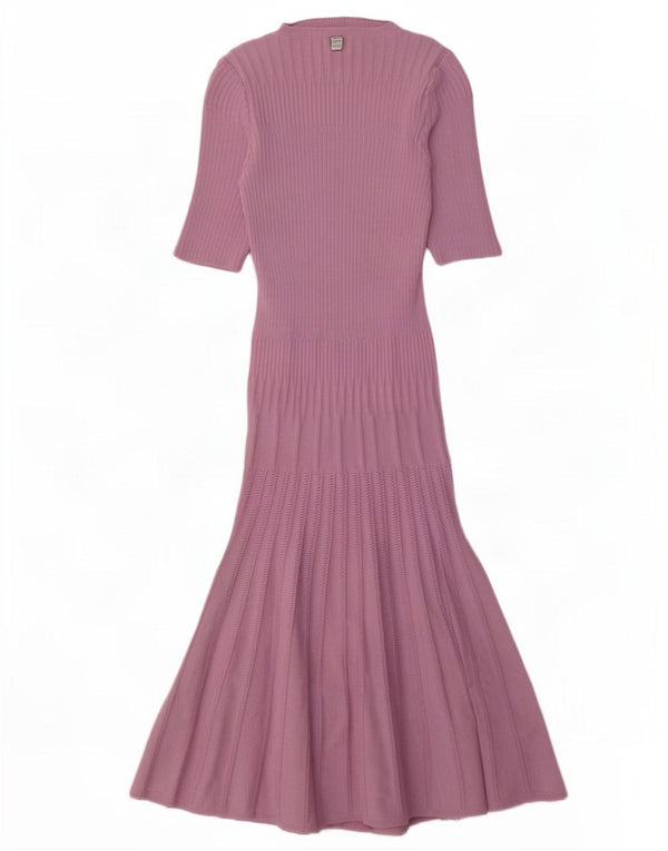 Guess Abito maglione a maniche corte da donna UK 6 XS Viola