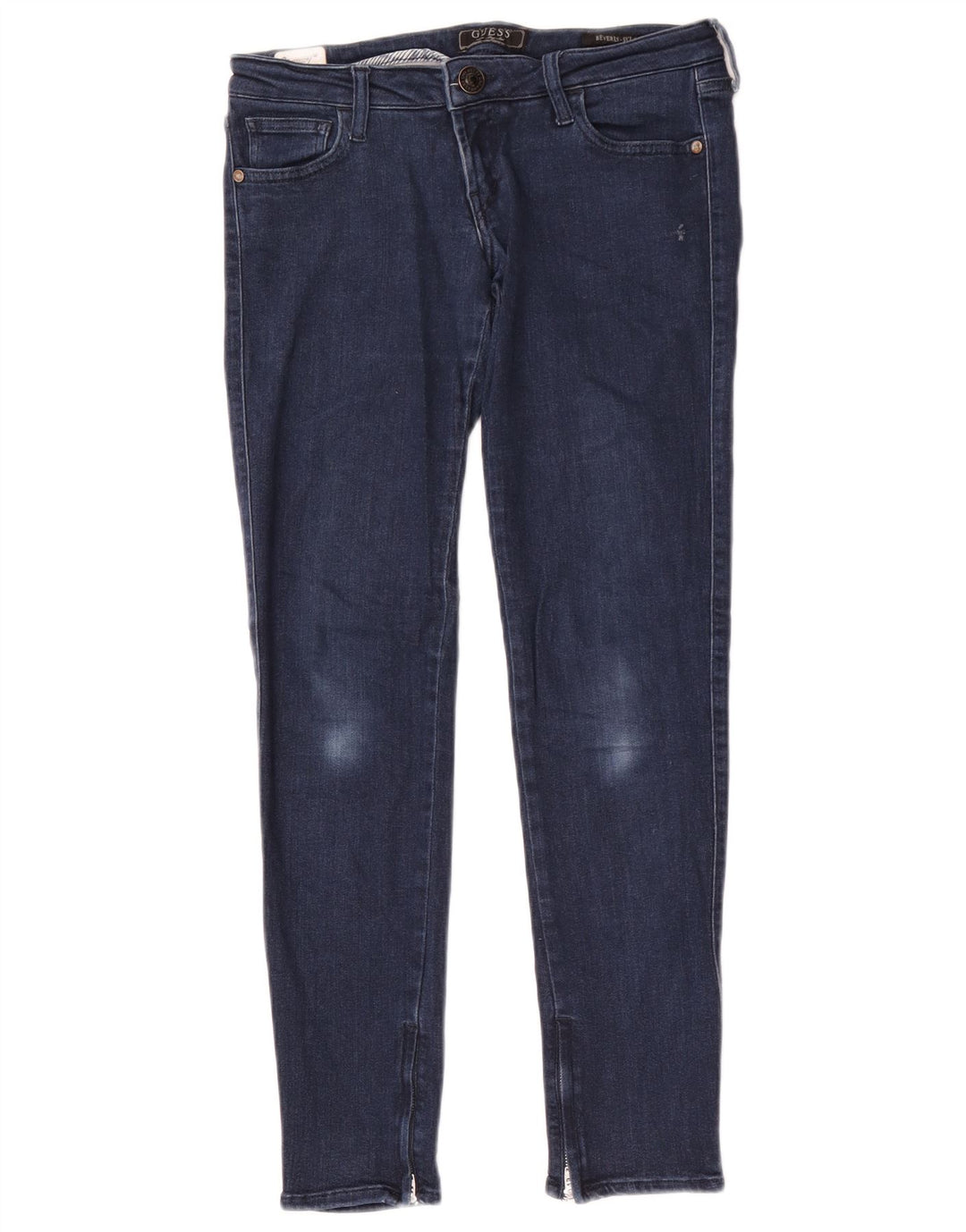 Jeans skinny Guess Beverly da donna W28 L29 Blu navy