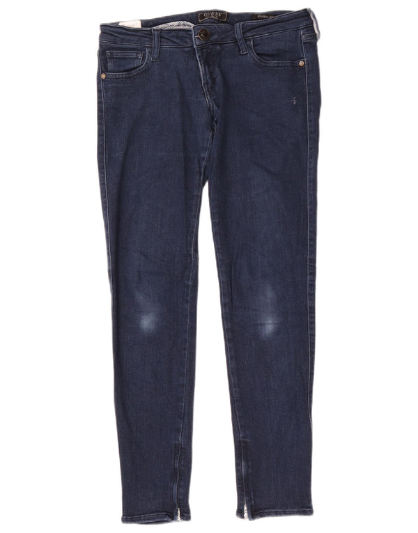 Jeans skinny Guess Beverly da donna W28 L29 Blu navy