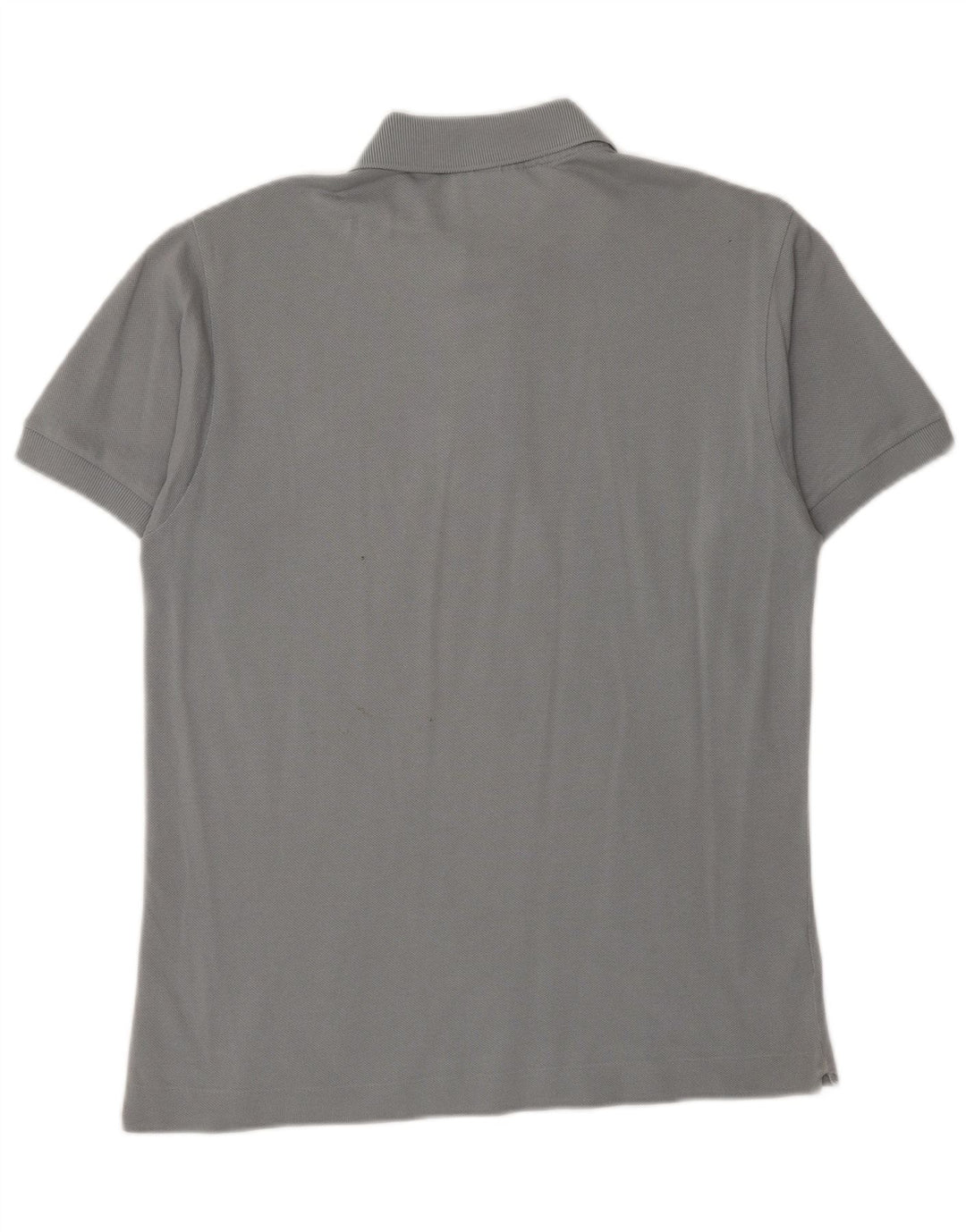 Polo da uomo Lacoste vestibilità classica taglia 3 piccola in cotone grigio