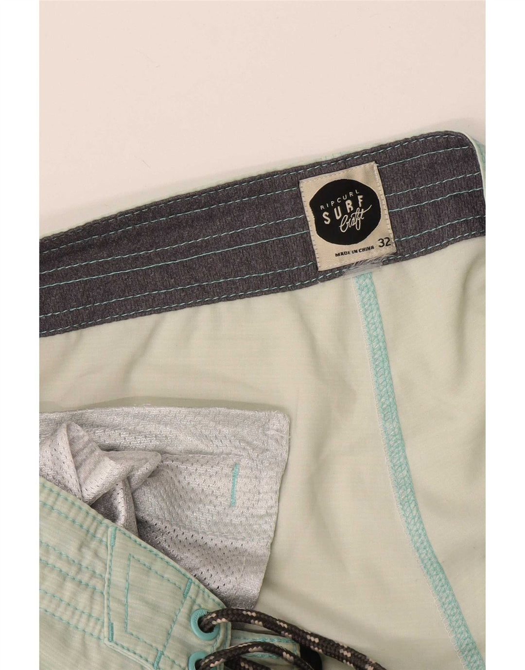 Pantaloncini da bagno da uomo Rip Curl verde medio color block