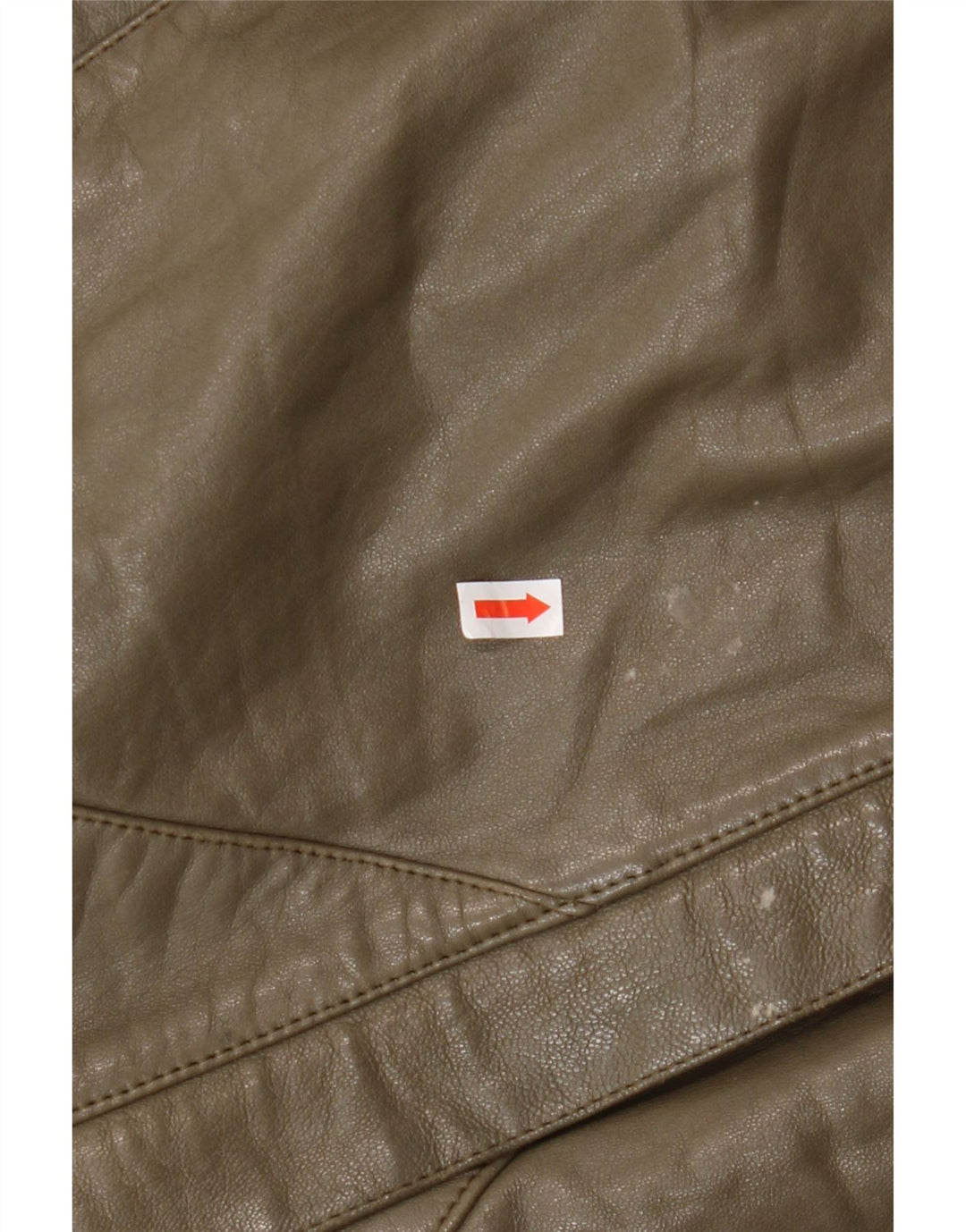 Giacca in pelle da uomo VINTAGE IT 56 3XL Pelle marrone