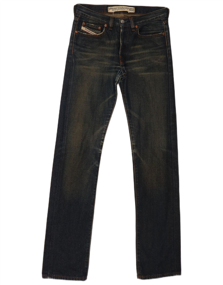 Jeans dritti Larkee da donna Diesel W25 L32 cotone blu