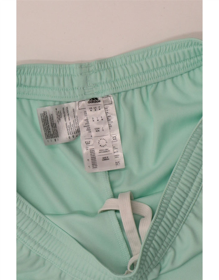 Pantaloncini sportivi da uomo Adidas in poliestere verde medio