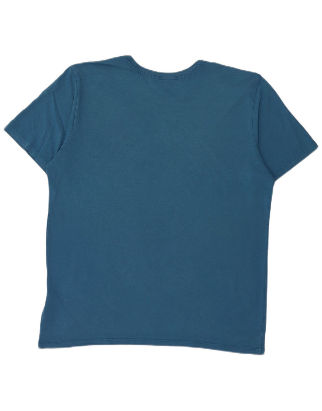 NIKE T-shirt grafica da uomo dal taglio atletico, grande, in cotone blu