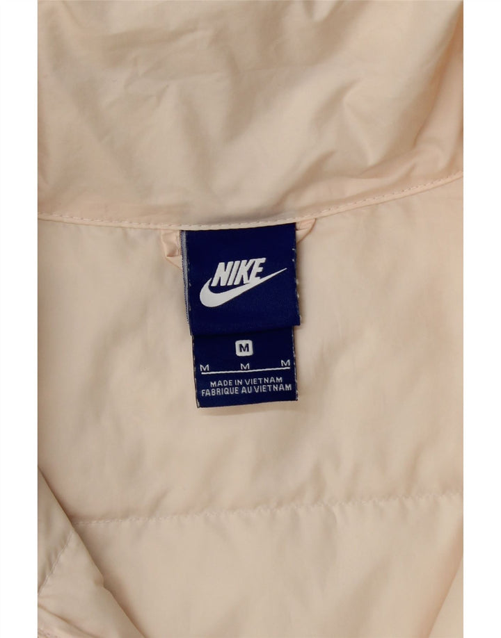 Gilet imbottito da donna NIKE UK 14 poliestere beige medio