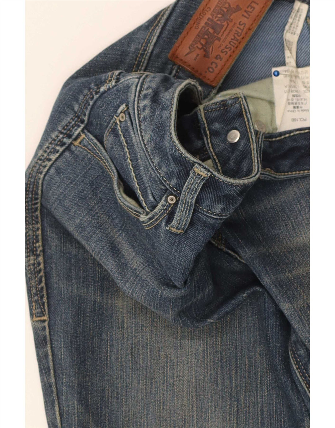 Jeans slim da donna Levi's W28 L31 cotone blu