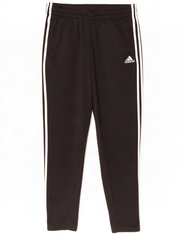 Pantaloni da tuta da donna Adidas UK 12/14 Medium Nero Poliestere Sports