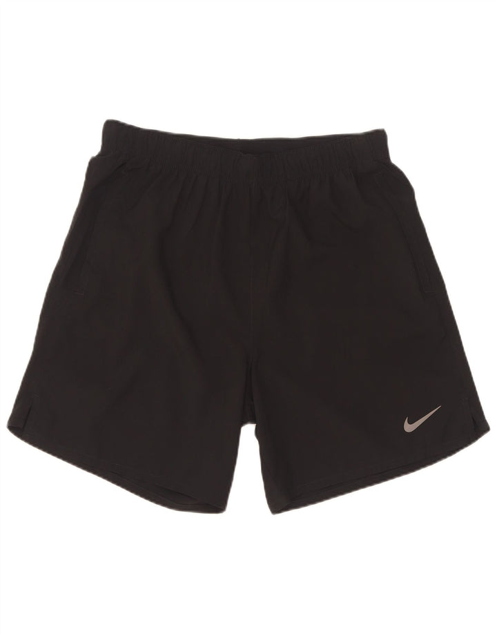 Pantaloncini sportivi Nike Dri Fit da uomo, poliestere medio nero
