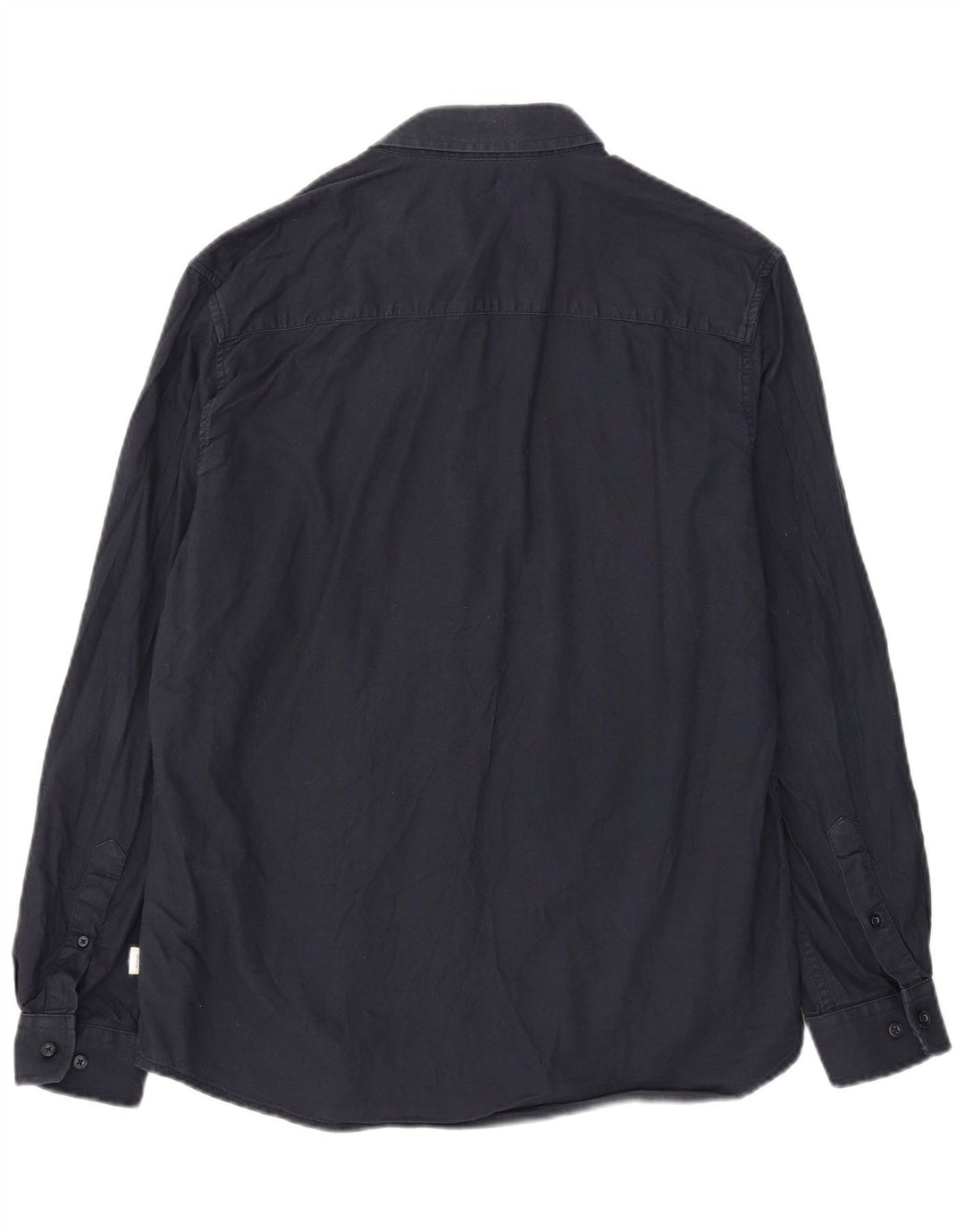 Camicia slim da uomo Jack & Jones XL in cotone blu navy