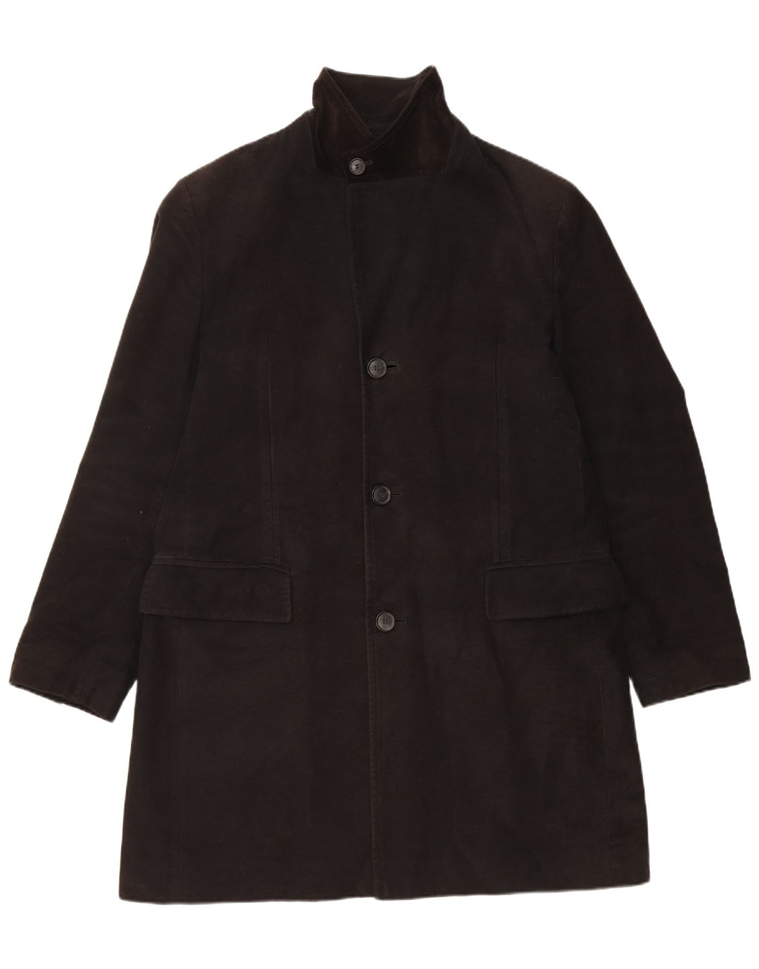 Cappotto da uomo Hugo Boss EU 50 grande cotone nero