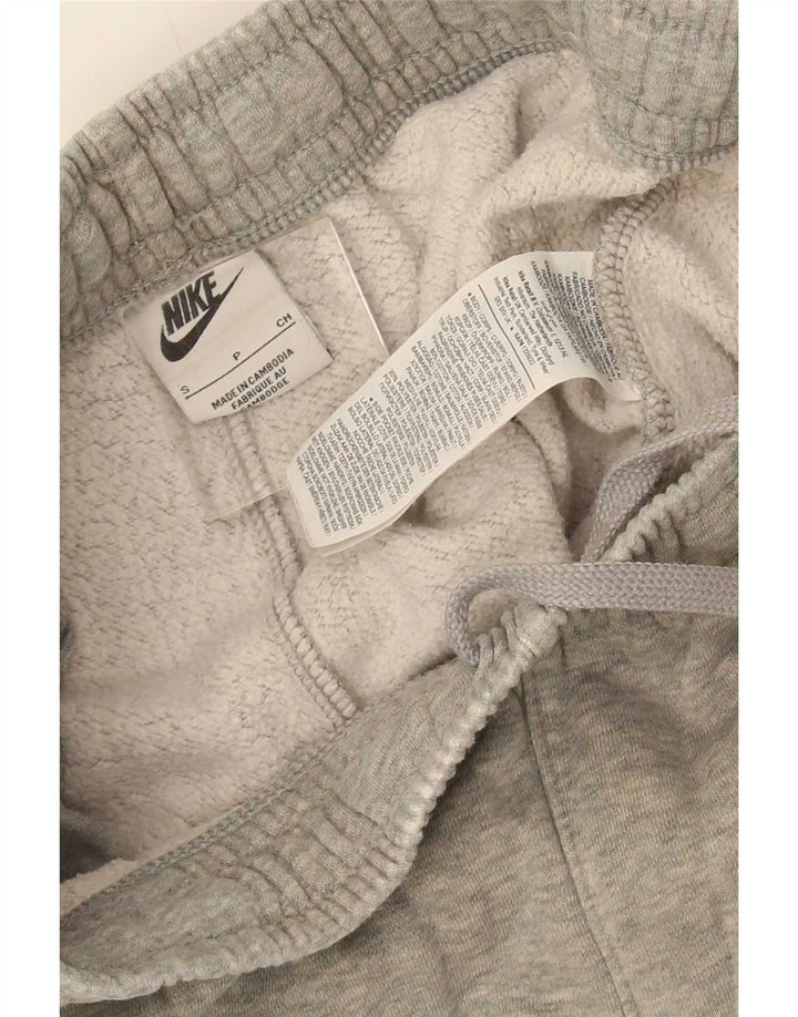 Pantaloni da tuta da uomo Nike Joggers piccoli in cotone chiazzato grigio