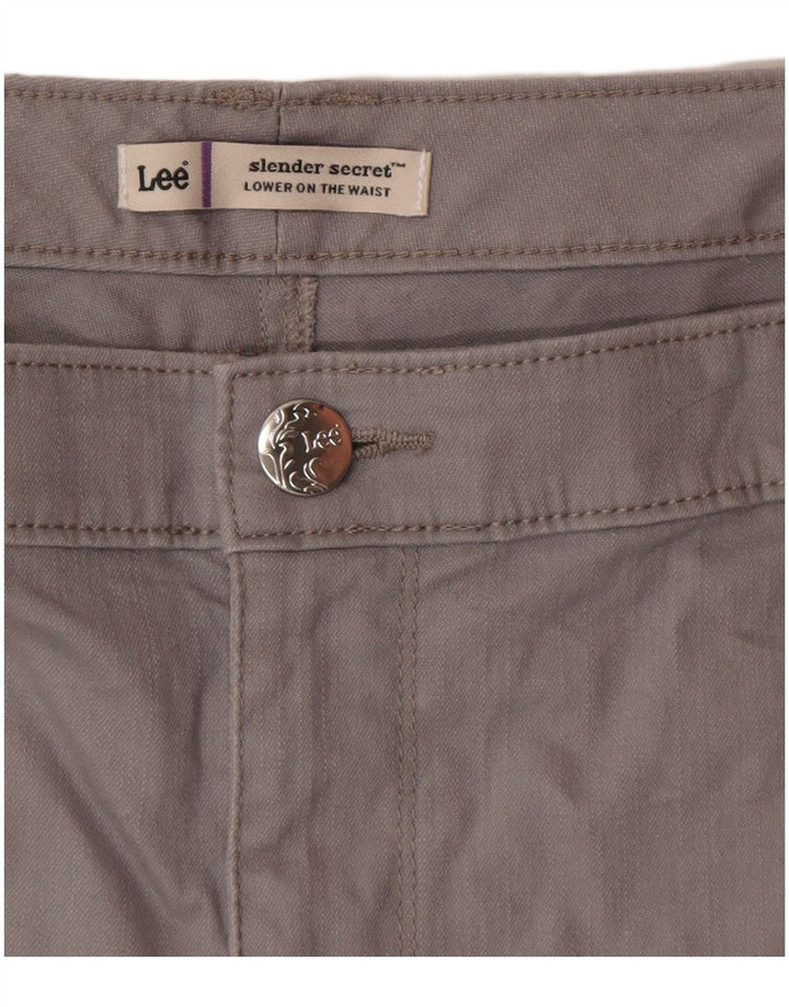 Pantaloncini casual Slender Secret da donna LEE W40 2XL Grigi