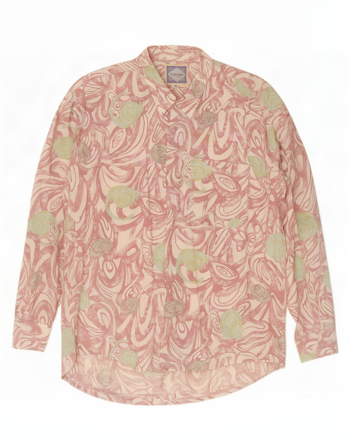 Camicia Kantaros da uomo con motivo astratto XL multicolore