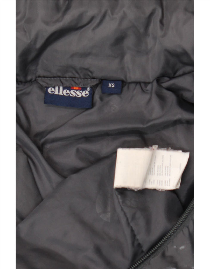 Cappotto imbottito oversize con cappuccio da donna Ellesse UK 6 XS nylon grigio