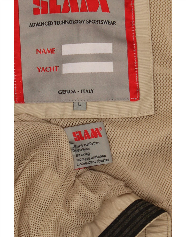 Giubbotto bomber da uomo Slam UK 40 grande cotone kaki