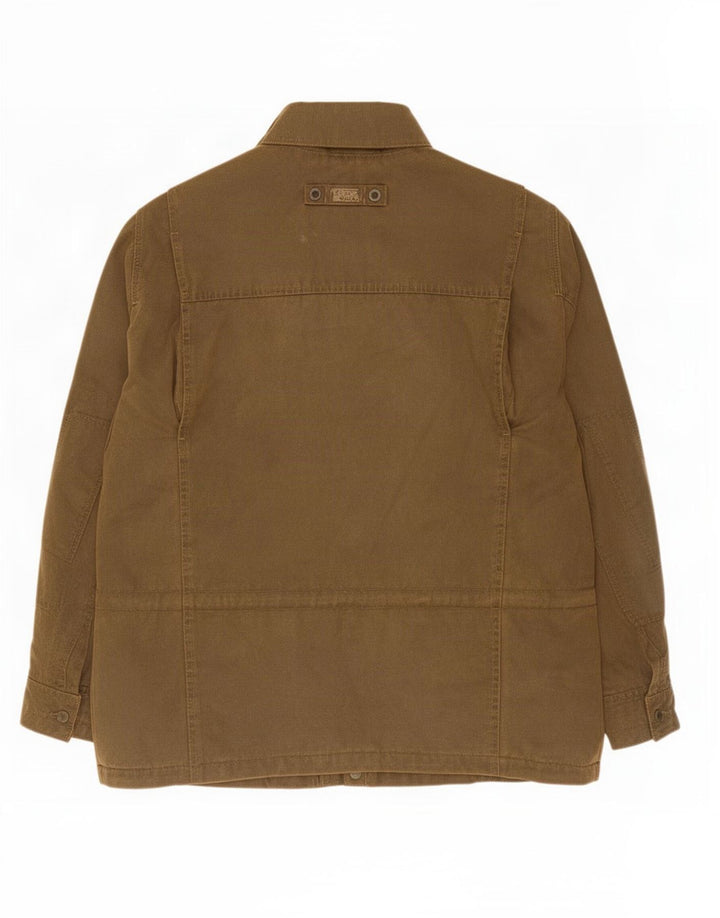 Giacca militare da uomo Camel Active IT 52 XL in cotone marrone