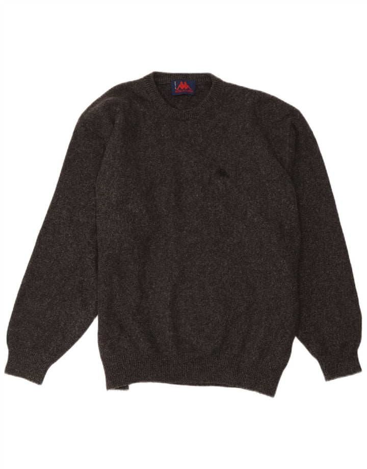 Maglione Kappa Uomo Girocollo XL Grigio Lana