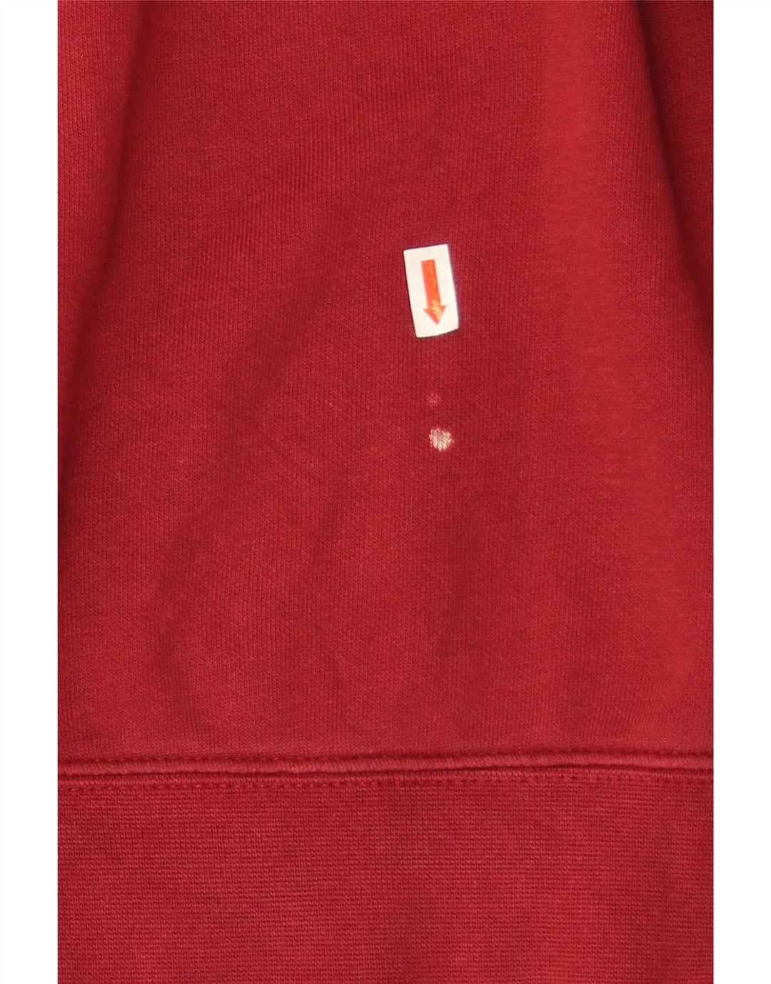 Felpa Nike Uomo Maglione Large Rosso Cotone
