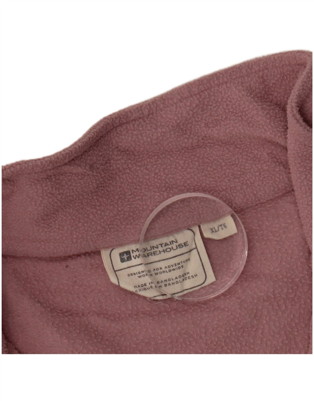 MOUNTAIN WAREHOUSE Maglione in pile da donna con collo e zip UK 18 XL Rosa