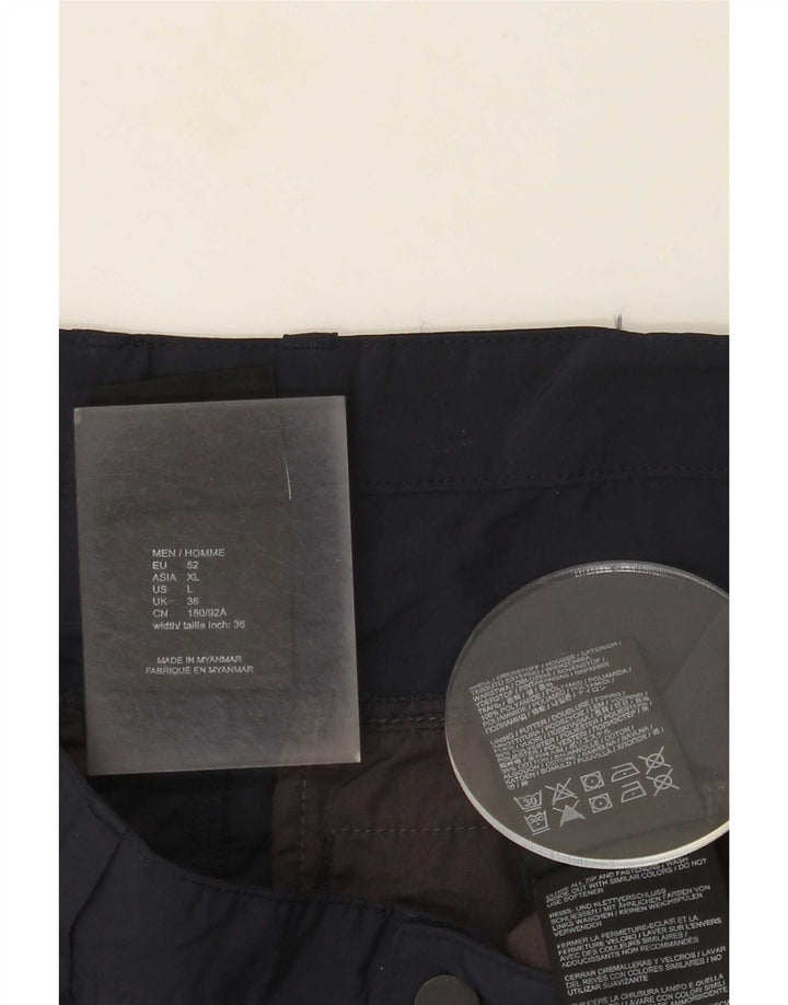 Pantaloncini cargo da uomo Jack Wolfskin W36 Large blu navy in poliammide