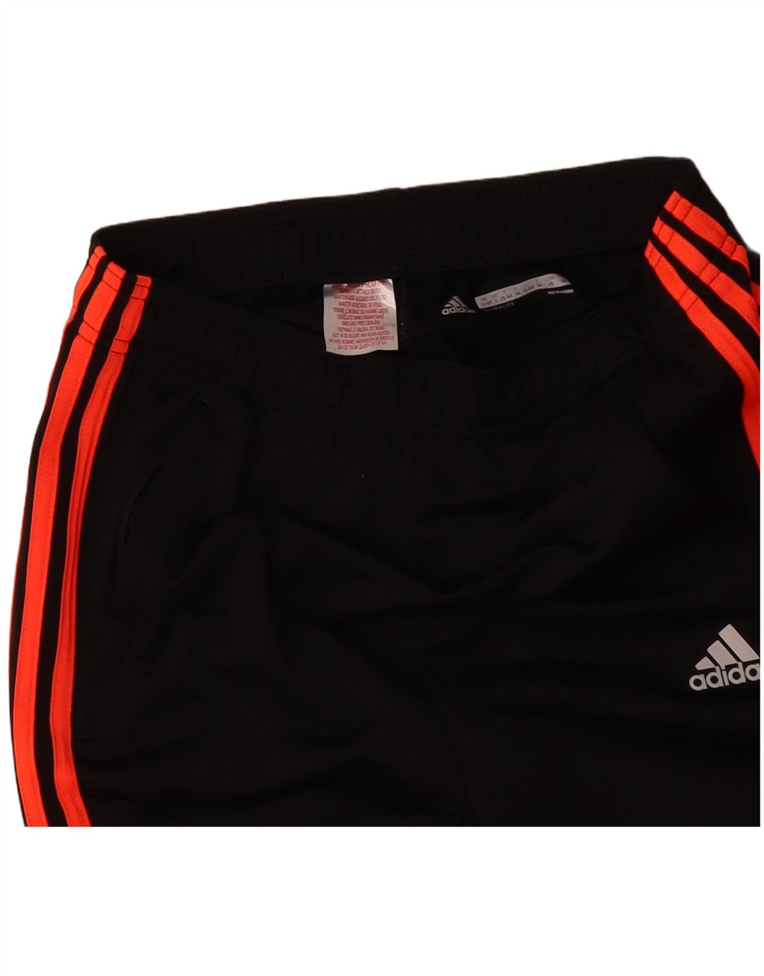 ADIDAS Girls Tracksuit Trousers 13-14 Years  Black Polyester