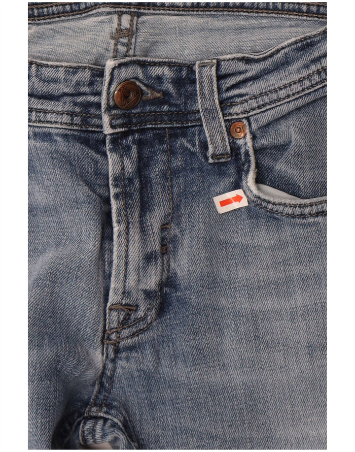 Jeans slim da uomo Roy Rogers W29 L32 cotone blu