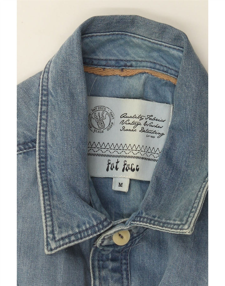Camicia di jeans da uomo Fat Face blu medio
