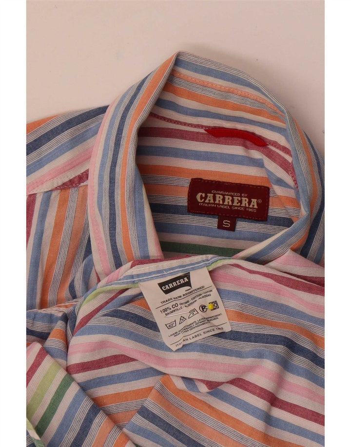 Camicia Carrera Uomo Piccola in cotone rigato multicolore