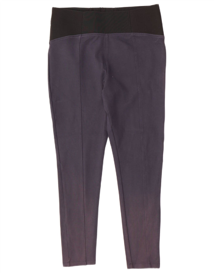 Leggings da donna Marks & Spencer UK 14 viscosa blu navy medio