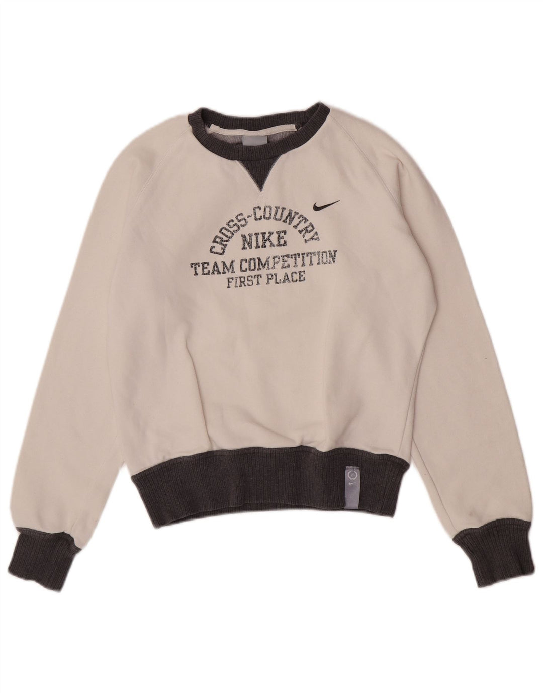 Felpa grafica da donna Nike Felpa UK 8/10 Small White Colourblock