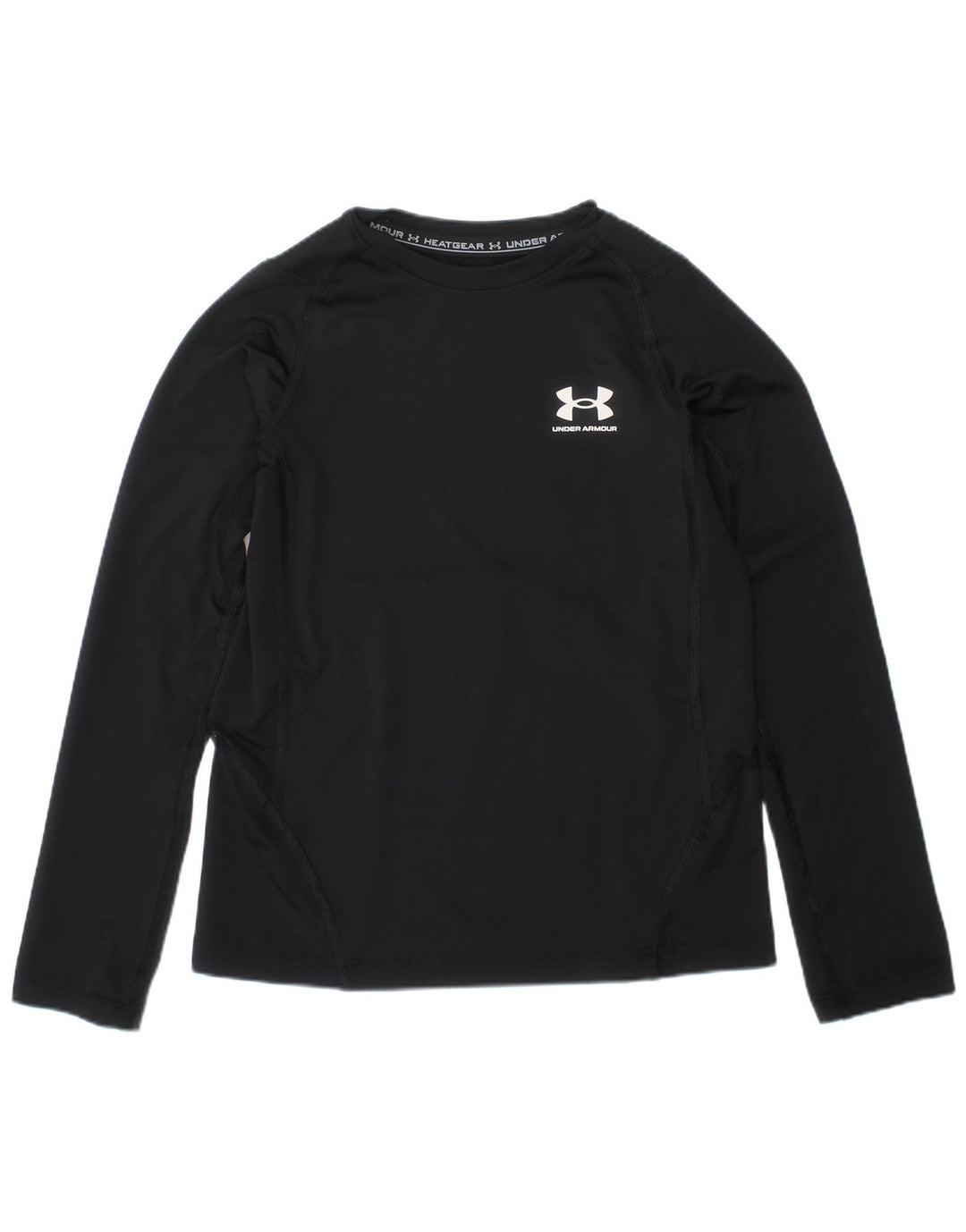 Maglia a maniche lunghe da bambino Under Armour 6-7 anni piccola nera