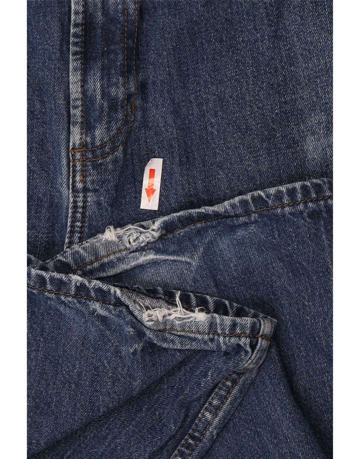 Jeans dritti da uomo Marks & Spencer W36 L29 cotone blu