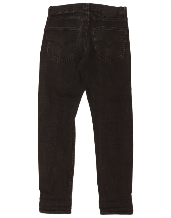 Levi's Uomo 502 Jeans dritti W30 L32 Cotone Nero