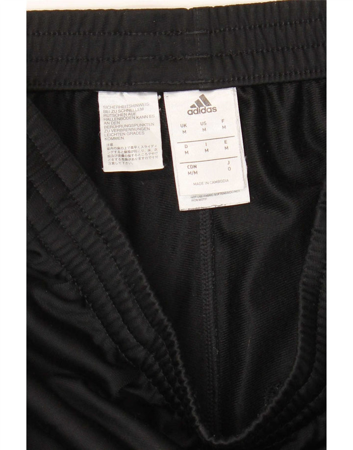 Pantaloni da tuta da uomo Adidas Joggers medio poliestere nero