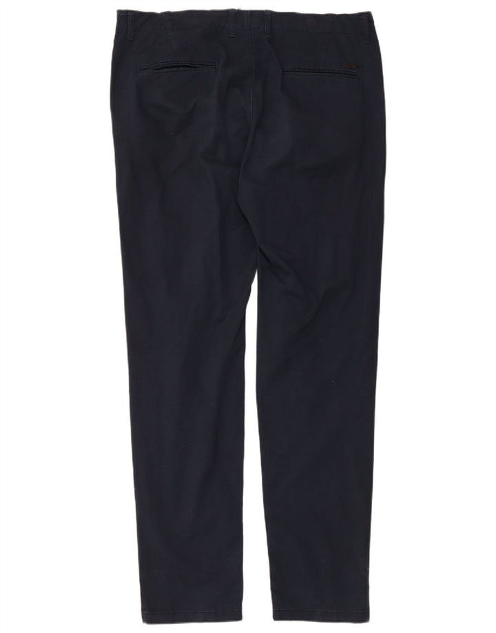 JACK & JONES Pantaloni chino slim da uomo W34 L34 in cotone blu navy