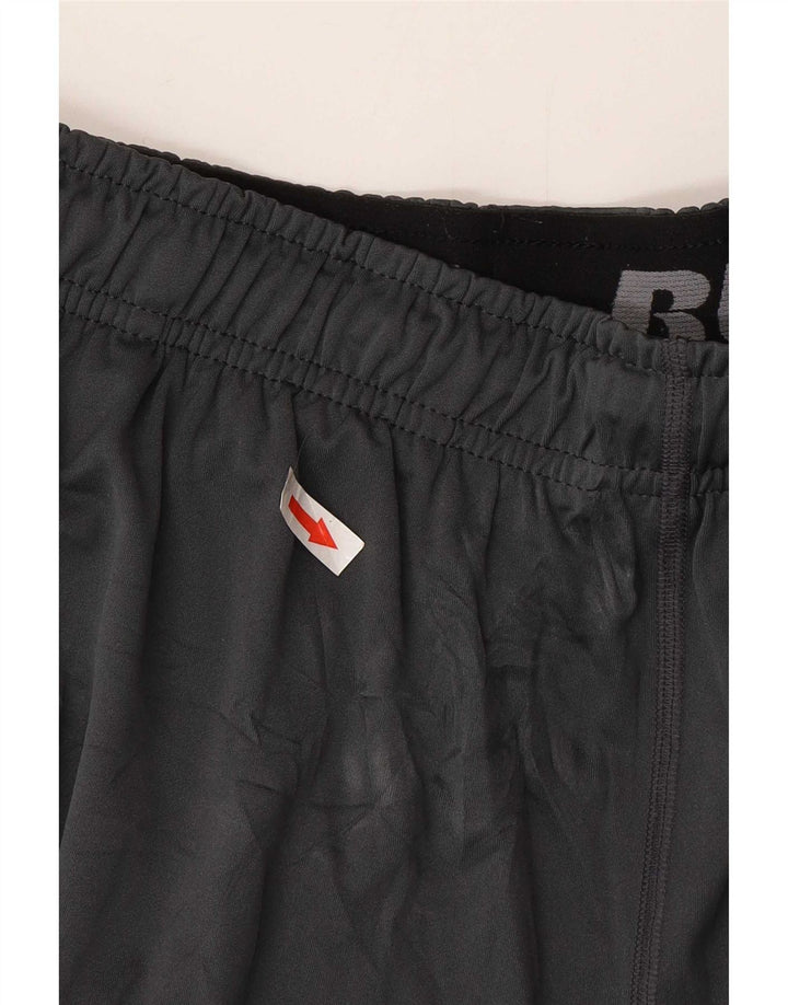 Pantaloncini sportivi da uomo Russell Athletic Poliestere color block grigio medio