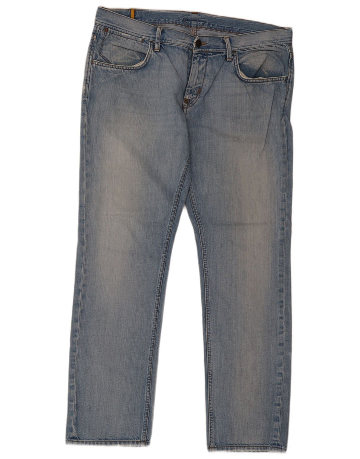 Jeans slim da uomo Meltin' Pot W38 L32 in cotone blu