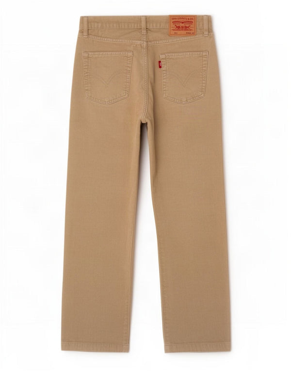 Levi's Uomo 751 Pantaloni dritti in velluto a coste W30 L26 Cotone Beige