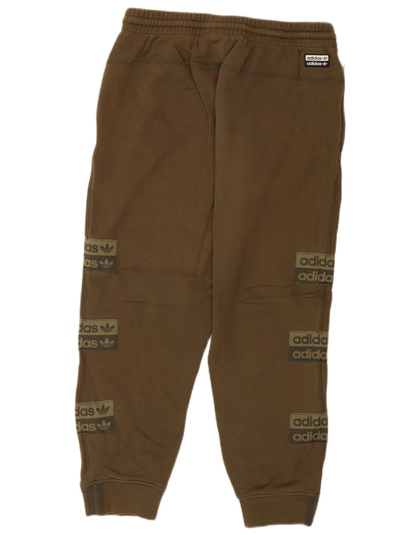 Pantaloni da tuta grafica da uomo Adidas Joggers XL verde cotone sportivo