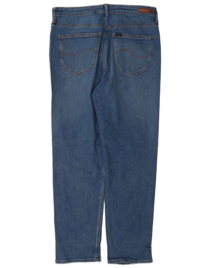 Jeans dritti da uomo Lee Carol W33 L29 cotone blu