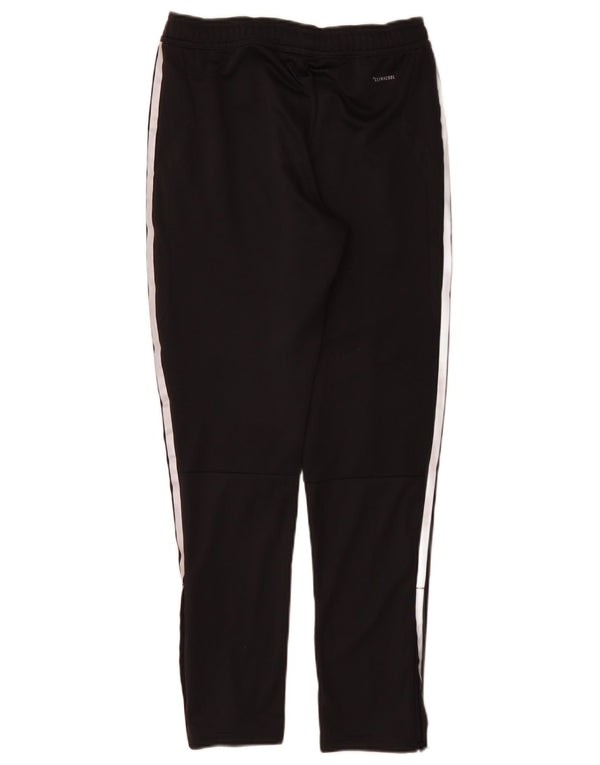 Pantaloni della tuta da ragazzo Adidas 11-12 anni in poliestere nero