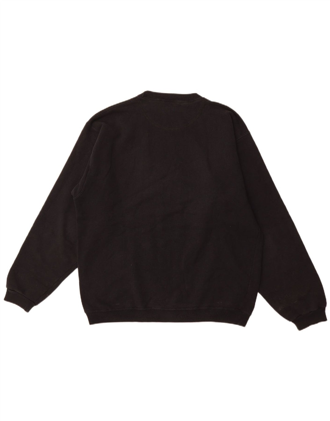 Felpa da uomo RIFLE Maglione XL in cotone nero