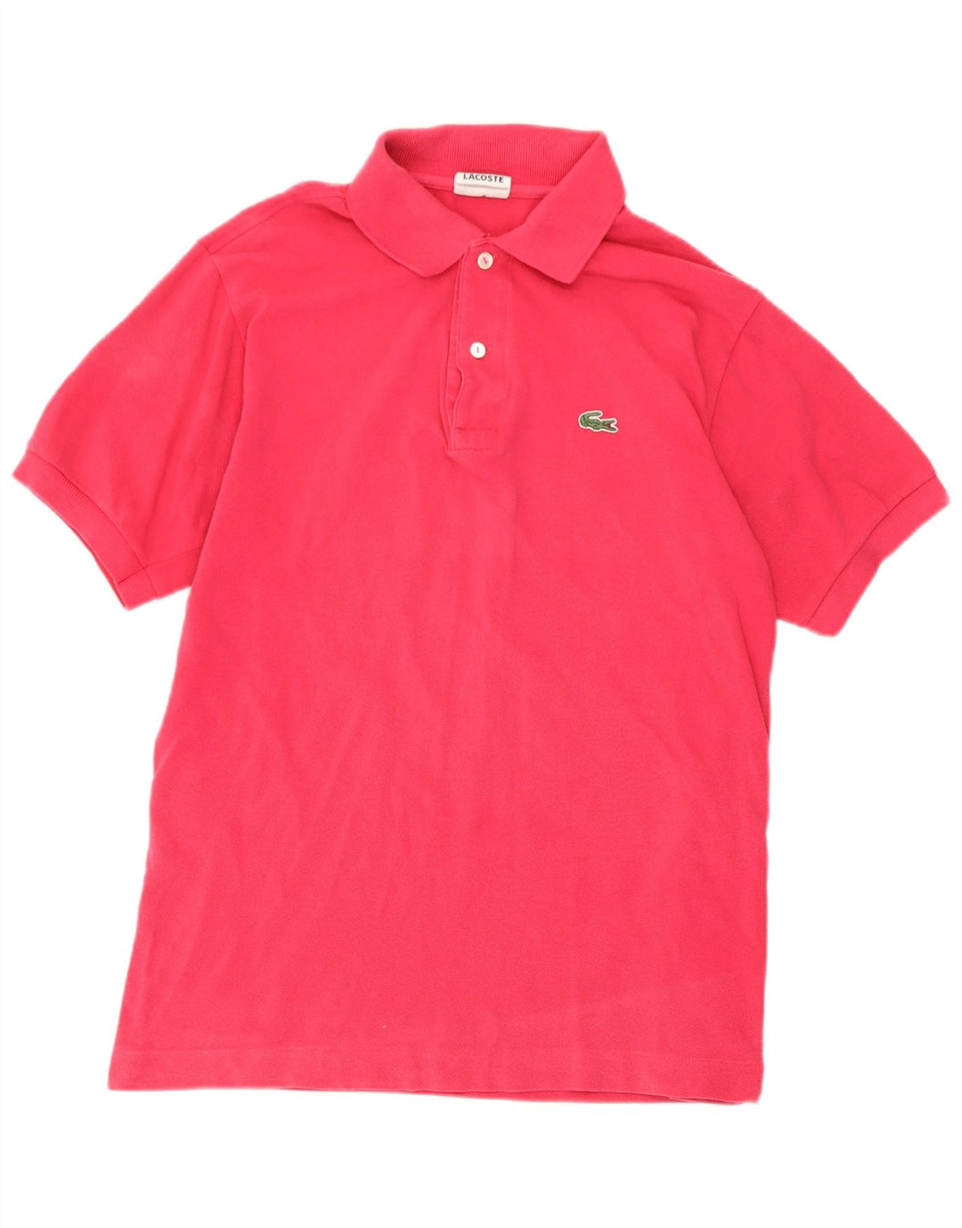 Polo da uomo Lacoste taglia 3 piccola in cotone rosa