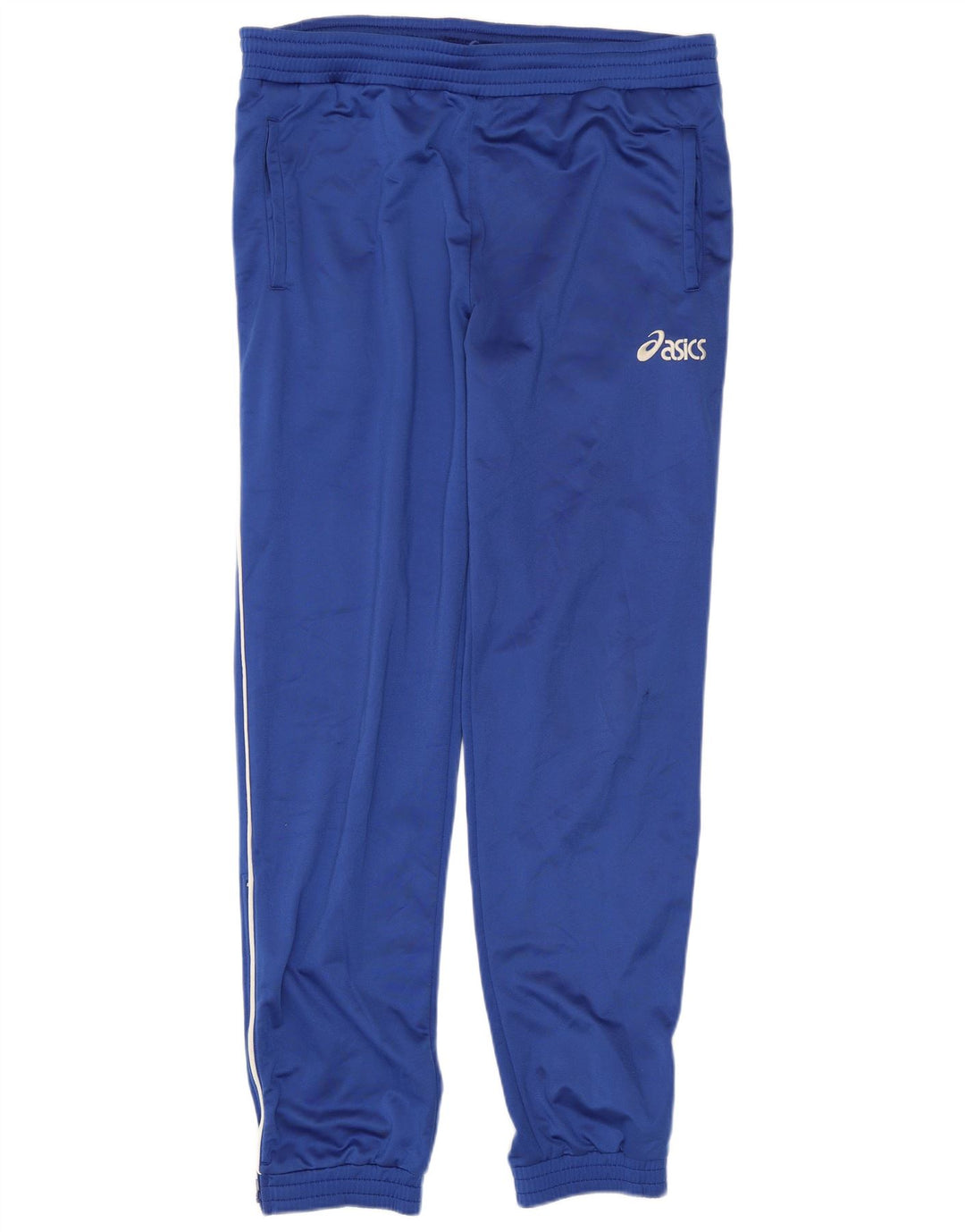 Pantaloni da tuta da uomo Asics Joggers piccoli in poliestere blu